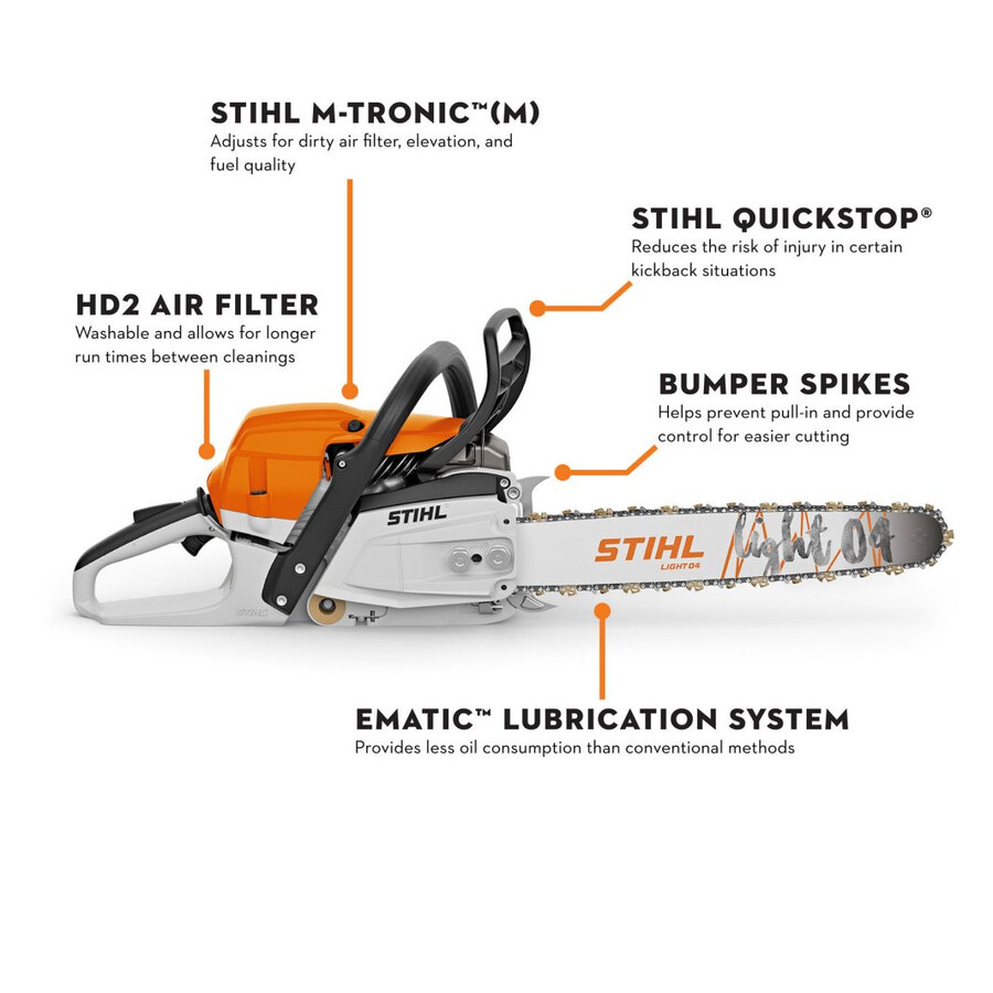 ms 261 gasoline chainsaw