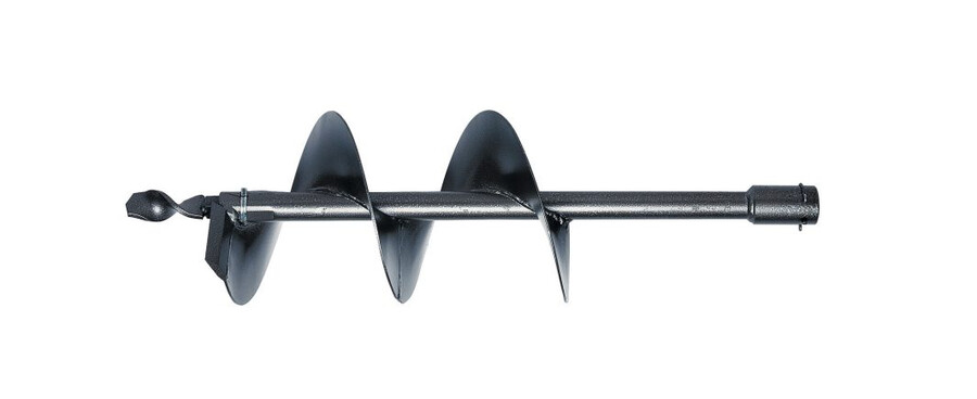 spiral earth auger bit