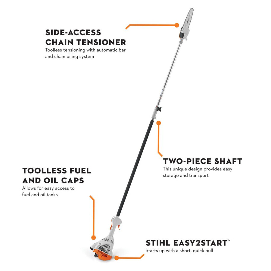 ht 56 c-e gasoline pole pruner