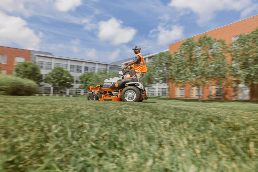 stihl aza 700 series battery stand-on zero turn mower